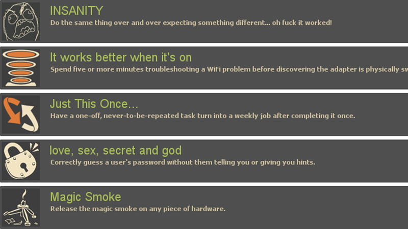 Illustration for article titled Have You Ever Unlocked Any Of These Computing Achievements?